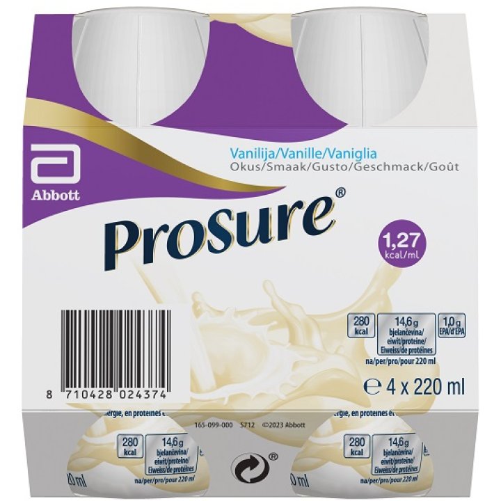 PROSURE VANILLA 4BOTT 220ML