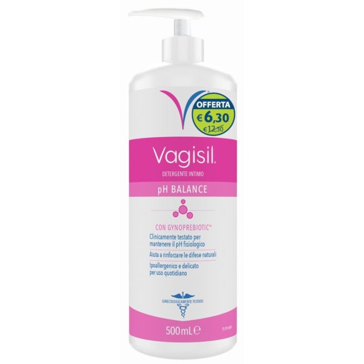 VAGISIL DETERGENTE PH BALANCE 500 ML