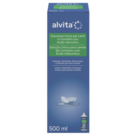 ALVITA SOLUZIONE UNICA PER LENTI A CONTATTO 500 ML