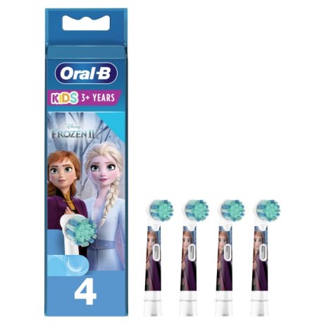 Oral-B Testine Di Ricambio Pro Kids Con Disney Frozen 4 pezzi