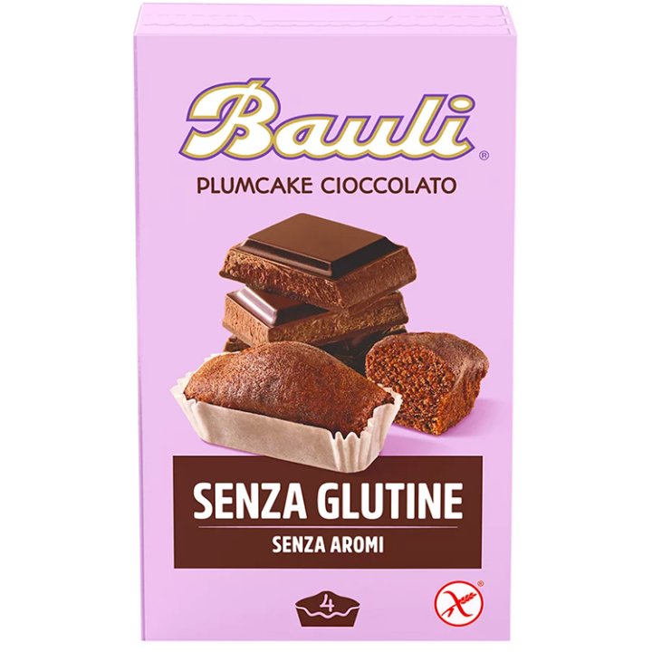 BAULI Plumcake S/G Ciocc.4x33g