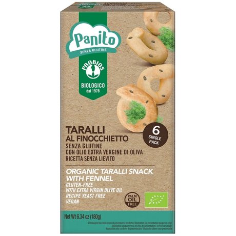 PANITO Taralli Finocch.180g