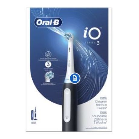 ORAL-B IO 3 Spazzolino Elettrico Black