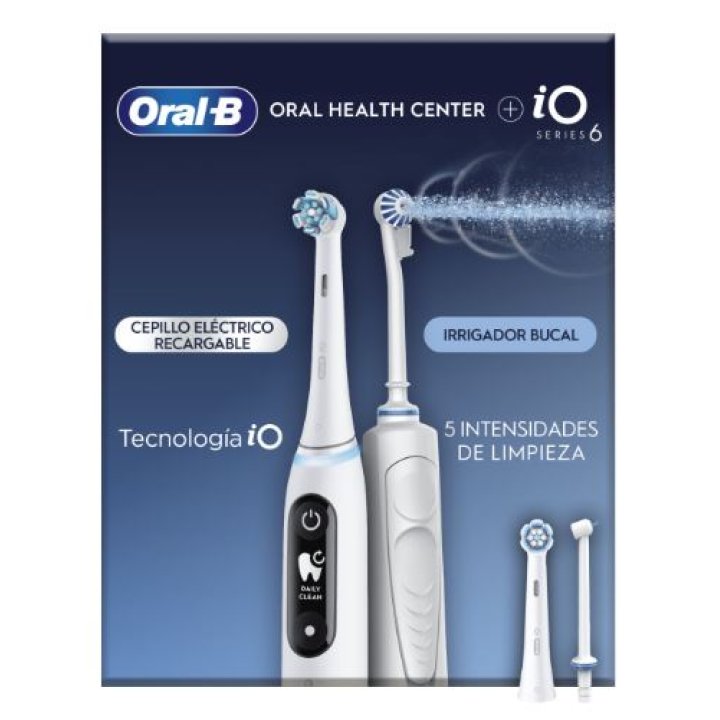 ORAL-B HEALTH CENTER Idropulsore + Spazzolino Elettrico iO 6