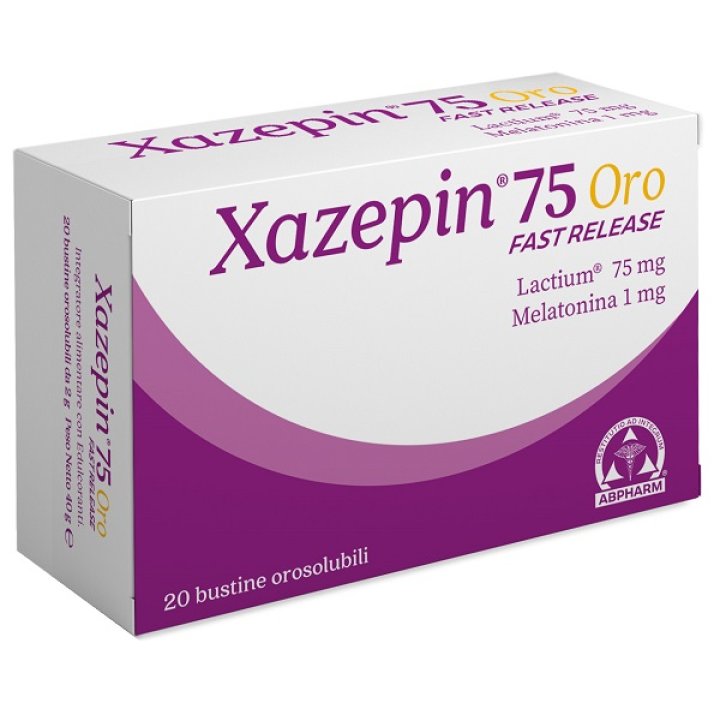 XAZEPIN 75 ORO FAST REL 20BUST