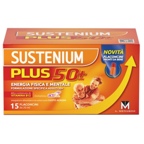 SUSTENIUM Plus 50+ 15 flaconcini da 20 ml