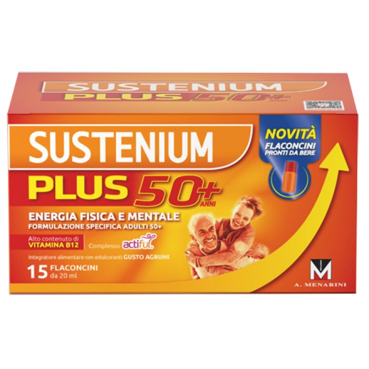 SUSTENIUM Plus 50+ 15 flaconcini da 20 ml