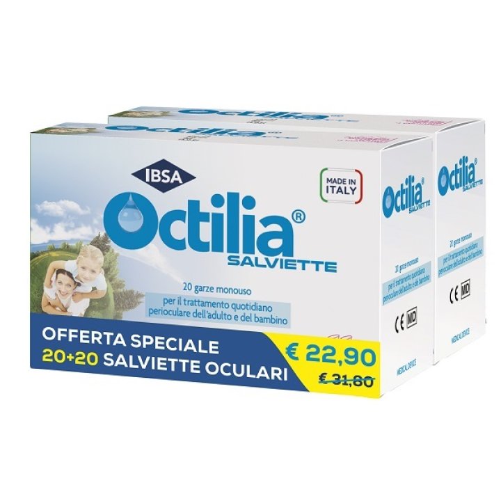 OCTILIA SALVIETTE BIPACK 20+20 OCTILIA SALVIETTE BIPACK 20+20