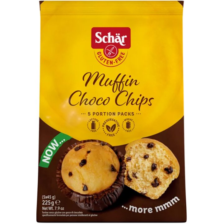 SCHAR Muffin Choco Chips 225g