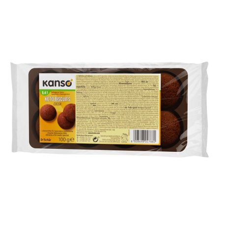 KANSO Keto Biscuits Cocoa 100g