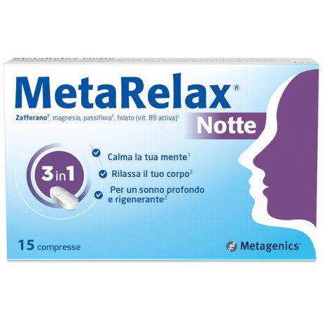 METARELAX NOTTE 15CPR