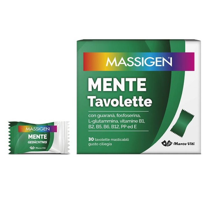 MASSIGEN MENTE 30 Tavolette Masticabili