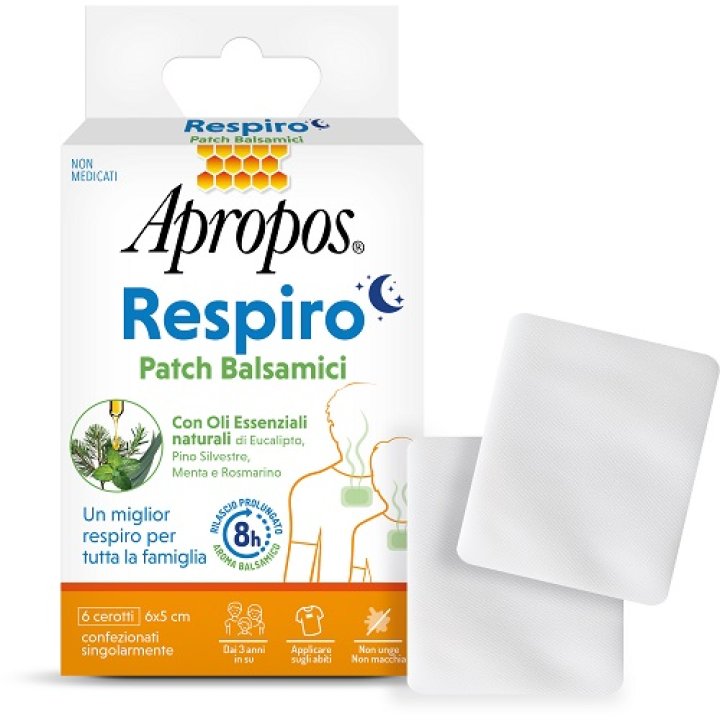 APROPOS Respiro Patch Bals.6pz