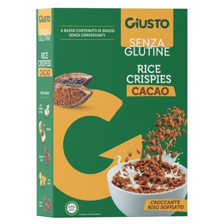 GIUSTO S/G Rice Crisp.Cacao GIUSTO S/G Rice Crisp.Cacao