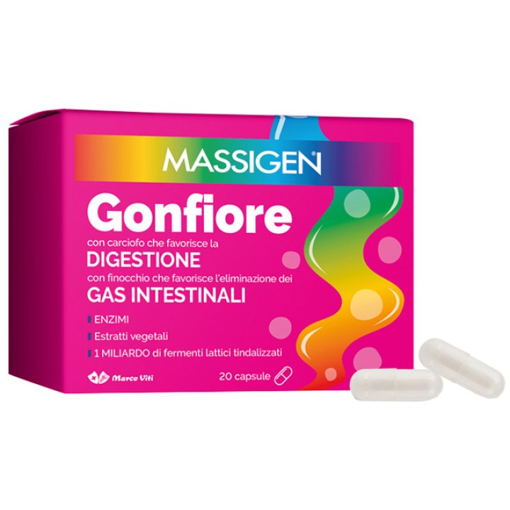 MASSIGEN Gonfiore 20 Capsule