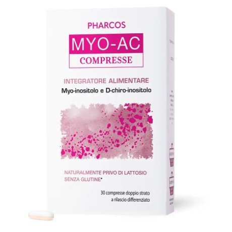 Pharcos MYO-AC Trattamento Sistemico Acne PCOS 30 Compresse