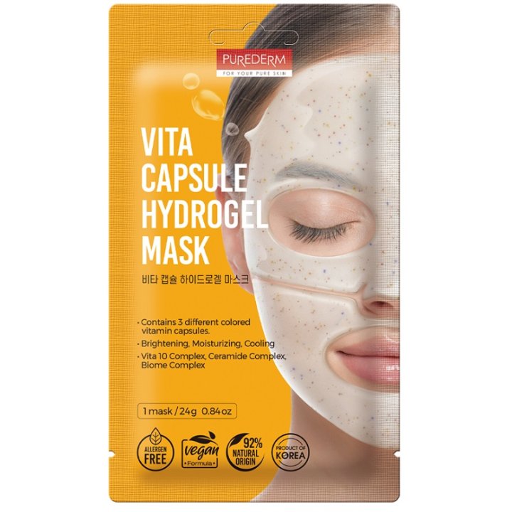Purederm maschera viso illuminante idratante...