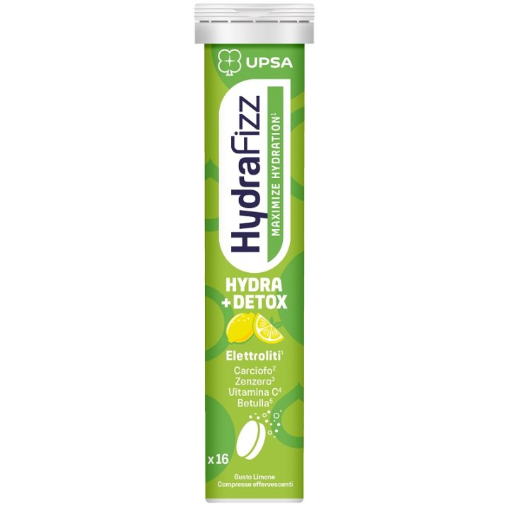 UPSA HYDRAFIZZ DETOX 16Cpr Eff