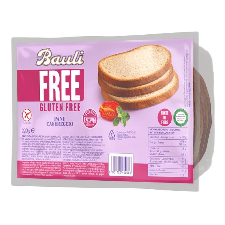 BAULI FREE Pane Casereccio220g
