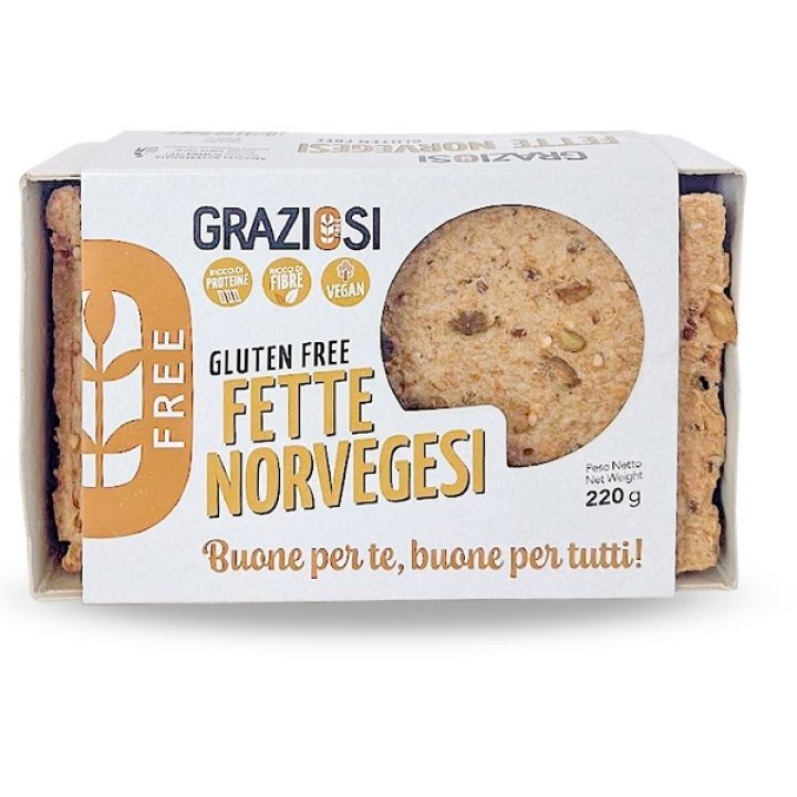 GRAZIOSI Fette Norvegesi 220g