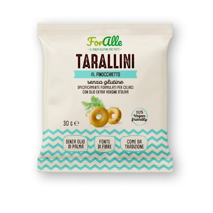 FORALLE Tarallini Finocchio30g FORALLE Tarallini Finocchio30g