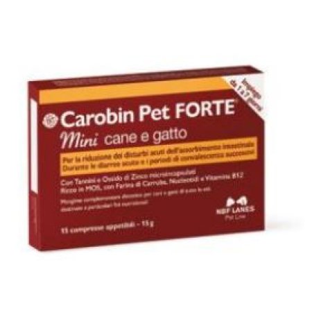 CAROBIN PET FORTE MINI 15CPR