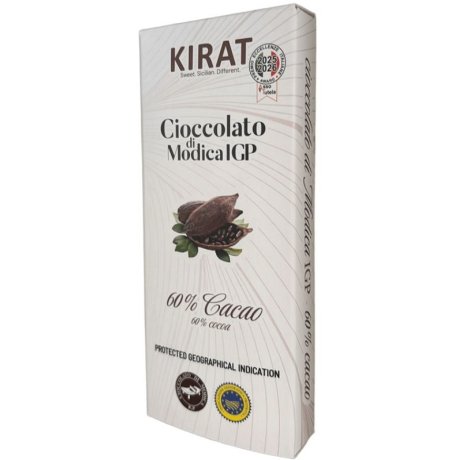 CIOCCOLATO DI MODICA IGP 60% CIOCCOLATO DI MODICA IGP 60%