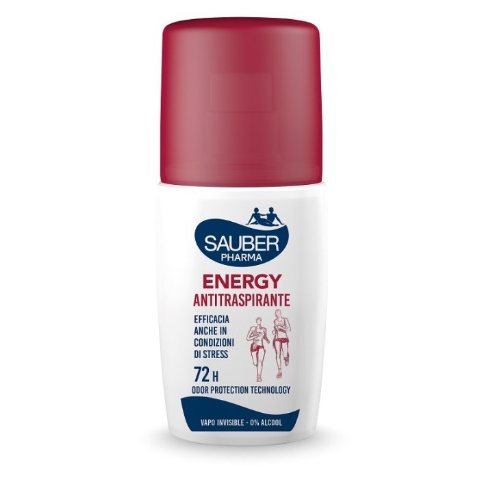 Sauber Energy Antitraspirante 72 h Deodorante Spray 90 ml