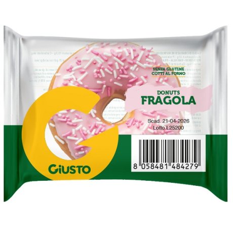 GIUSTO S/G Donuts Fragola 35g GIUSTO S/G Donuts Fragola 35g