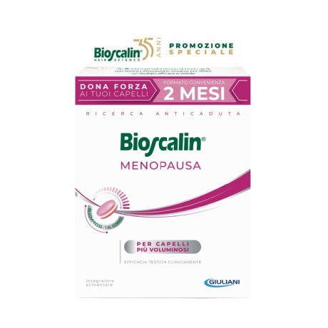 Bioscalin Menopausa Integratore Capelli 60 Compresse Formato 2 Mesi