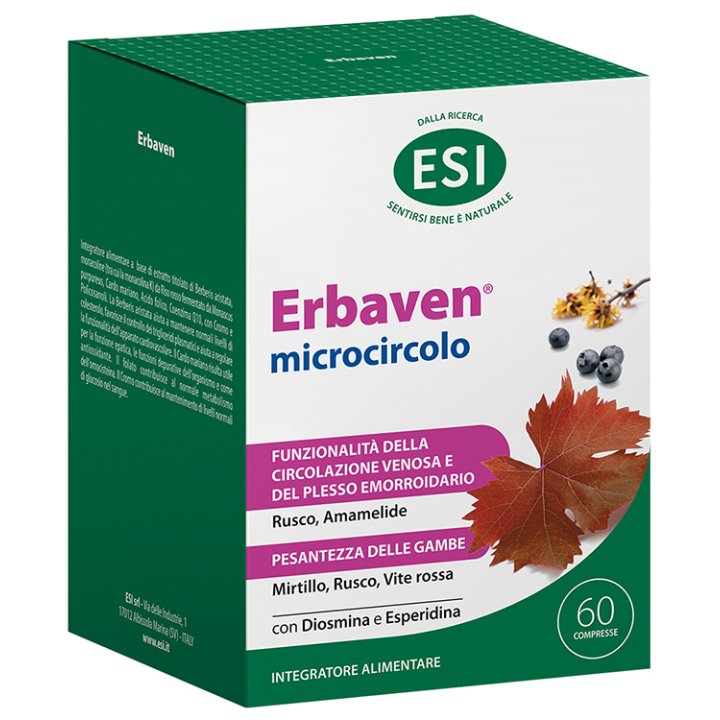 ESI ERBAVEN MICROCIRCOLO 60CPR ESI ERBAVEN MICROCIRCOLO 60CPR