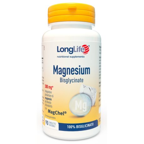 LongLife Magnesio Bisglicinato 90 Tavolette Masticabili