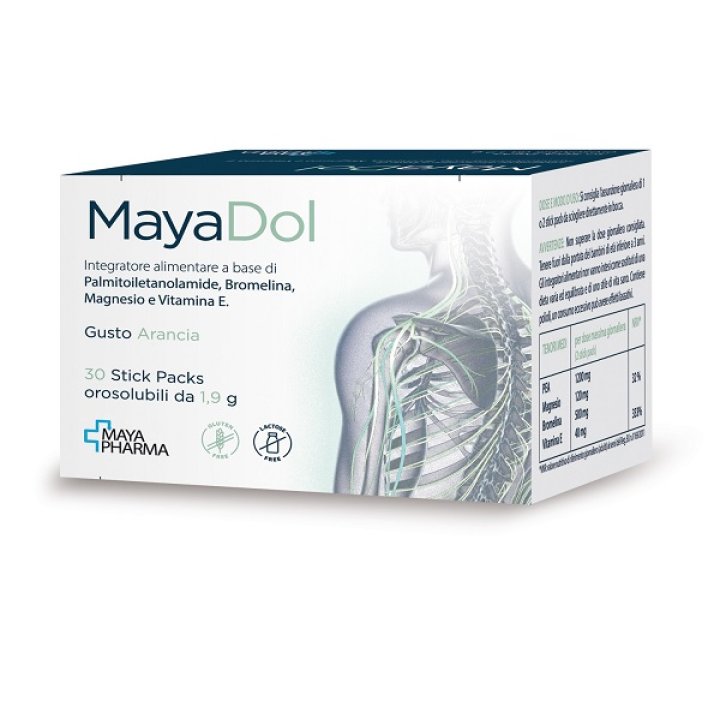 Mayadol Integratore per Stanchezza e Affaticamento 30 Stick Orosolubile