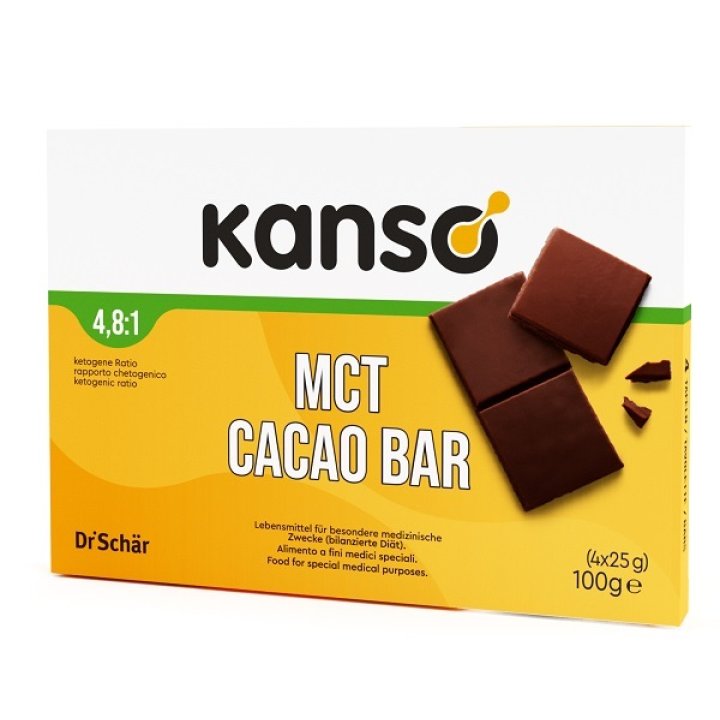 KANSO*MCT CACAO BAR 4X25G