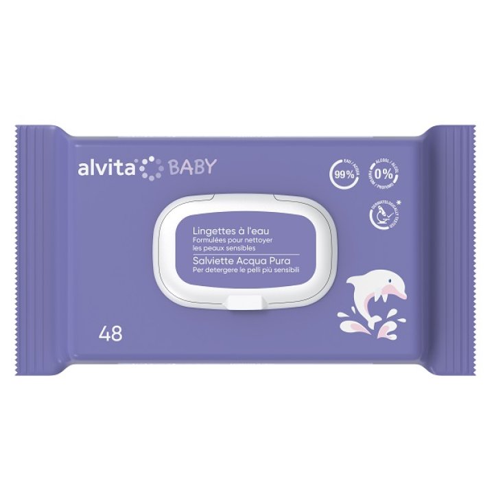 ALVITA SALVIETTE ACQUA PURA48P