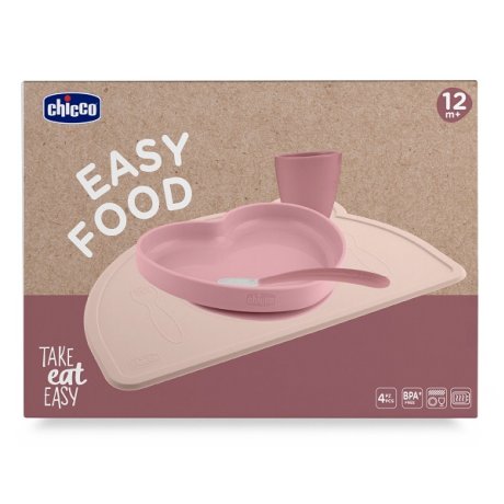 CH Set Pappa Sil.Rosa12m+