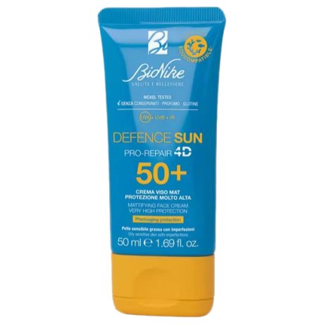 DEFENCE SUN*50+CR.VISO MAT.