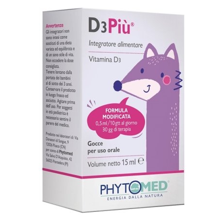 D3PIU GOCCE 15ML D3PIU GOCCE 15ML
