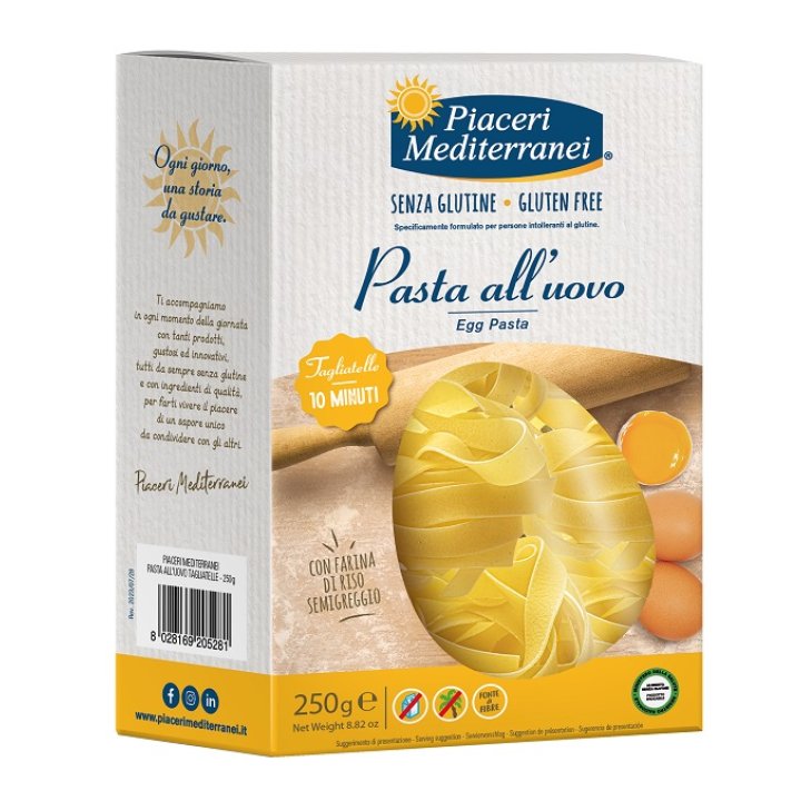 PIACERI MED.Pasta Tagliat.Uovo