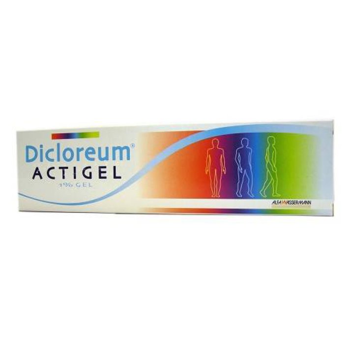 DICLOREUM ACTIGEL*gel 50 g 1%