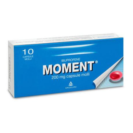 MOMENT 10 capsule molli 200 mg