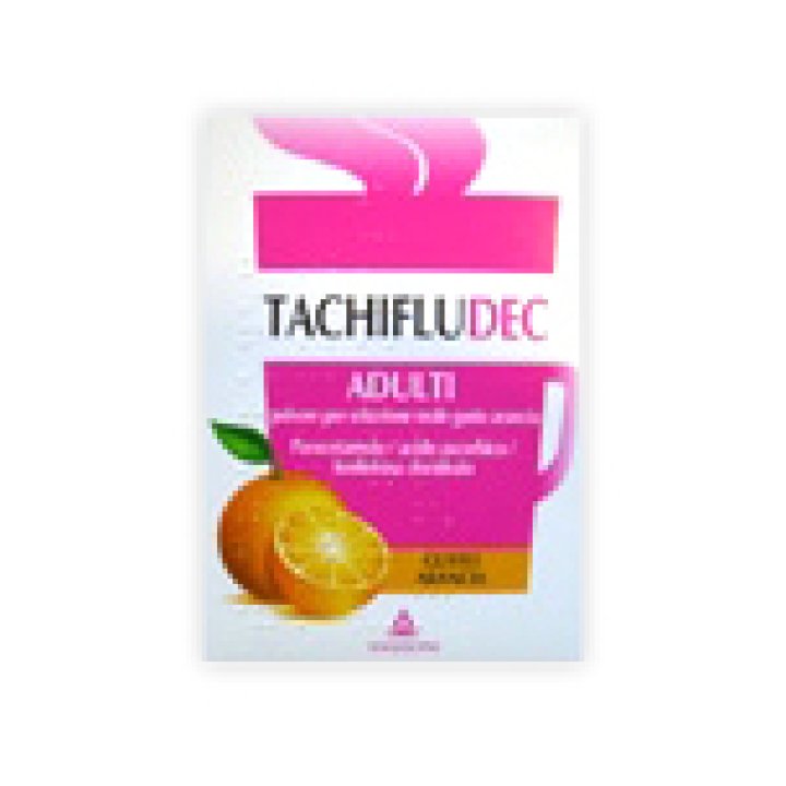 Tachifludec*orale polv 10 bust arancia