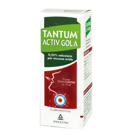 TANTUM VERDE GOLA*spray mucosa orale 15 ml 250 mg/100 ml