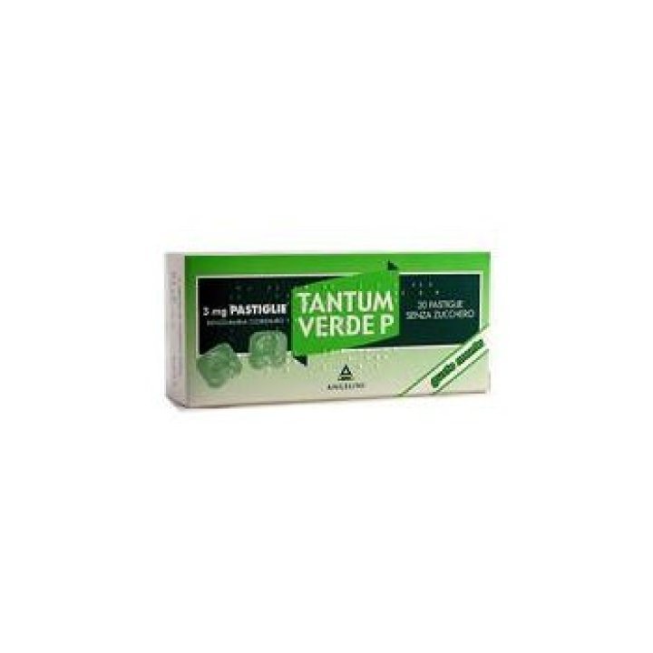 TANTUM VERDE P*20 pastiglie 3 mg menta