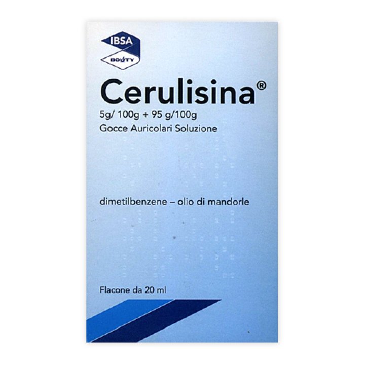 CERULISINA*gtt oto 20 ml 4,6 g/100 ml + 87 g/100 ml