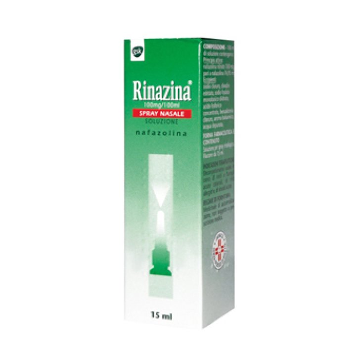 Rinazina*spray nasale 15 ml 100 mg/100 ml...