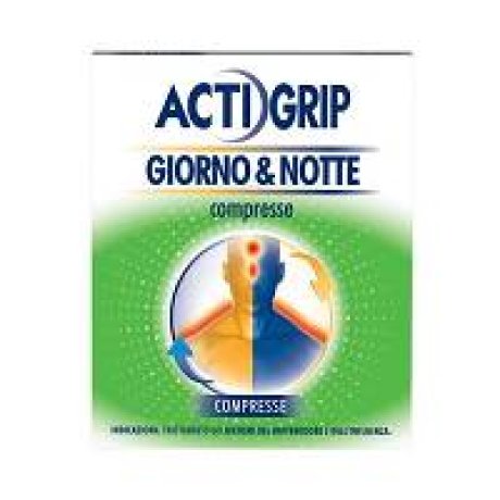 ACTIGRIP GIORNO & NOTTE*12 cpr giorno + 4 cpr notte