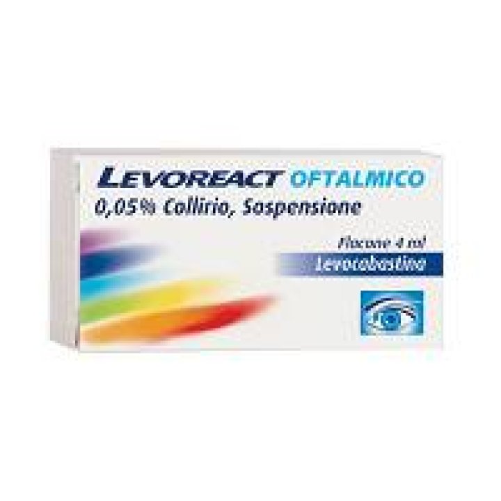 Levoreact Ofta*coll 4ml 0,5mg/