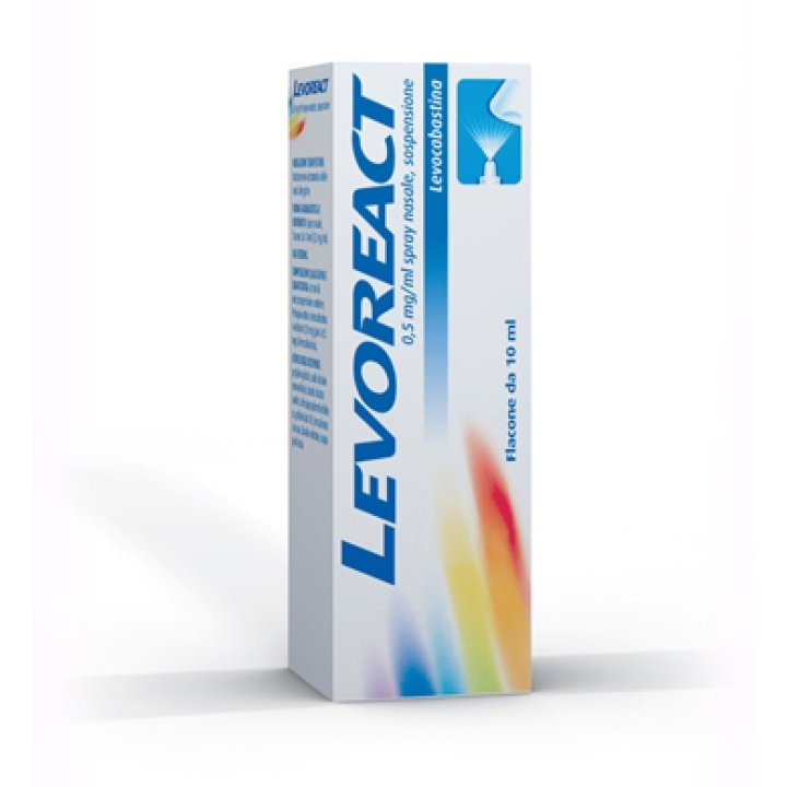 Levoreact*spray Nas 10ml 0,5mg