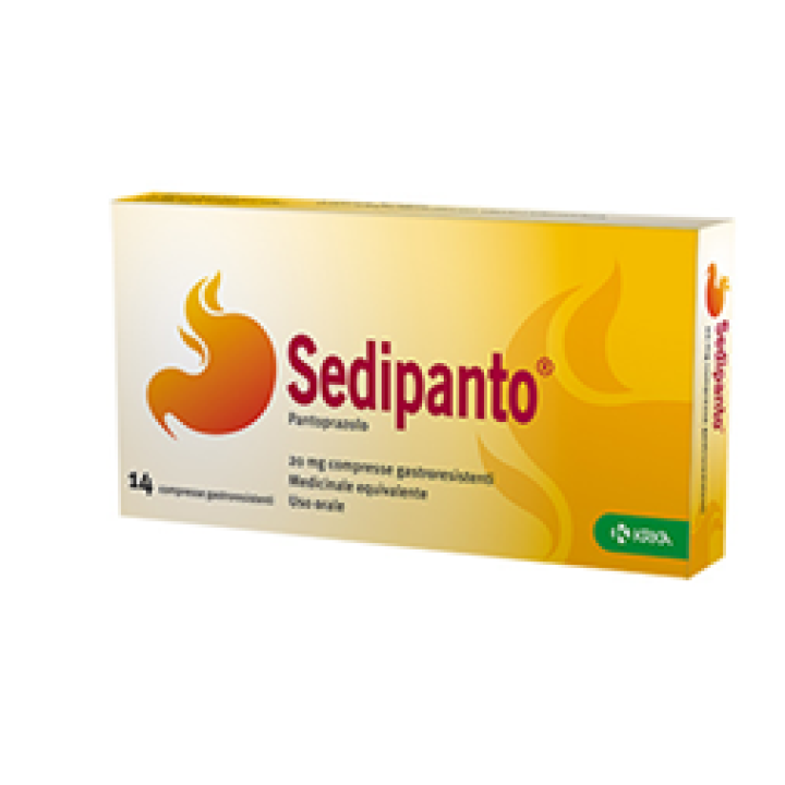 SEDIPANTO 14 cpr gastroresistenti 20 mg